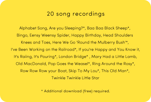 20 song recordings